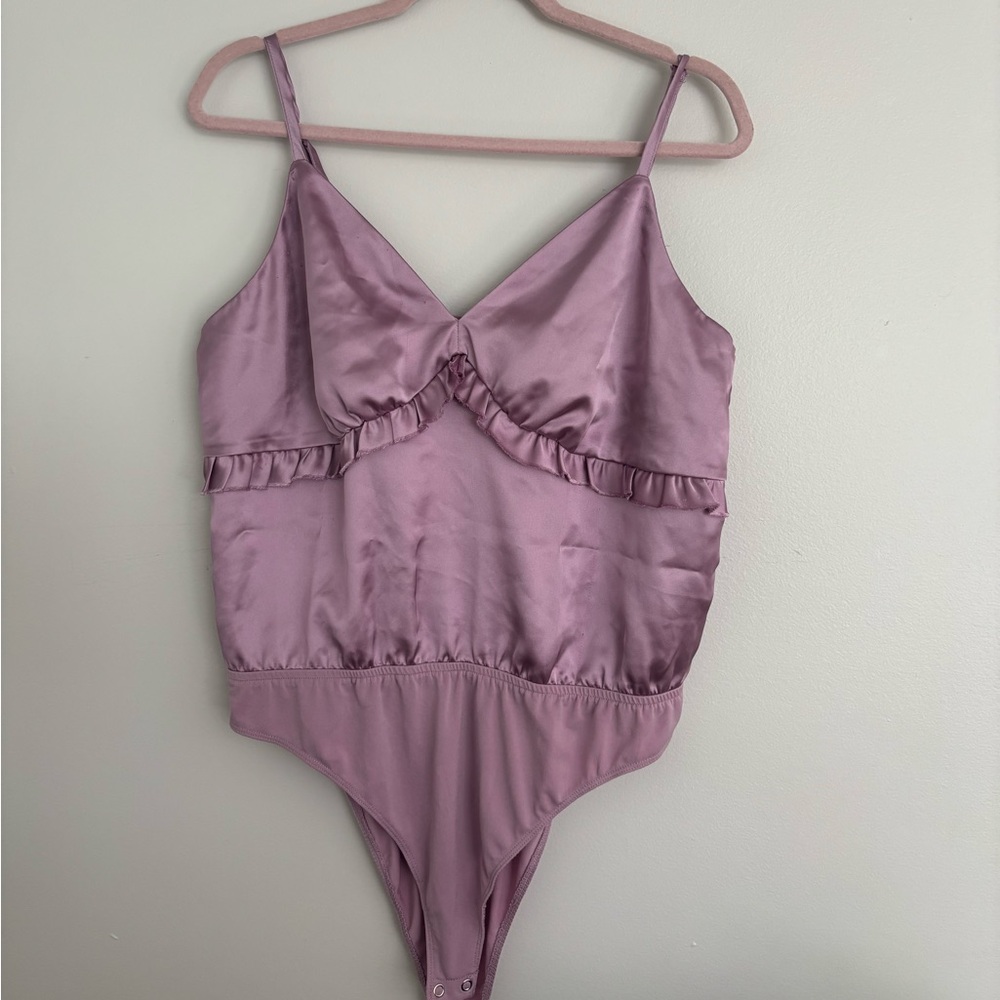 Forever 21 Lavender Satin Top